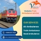Vedanta Train Ambulance in Varanasi provides smooth and better service in critical cases