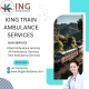 Now Get Problem Free King Train Ambulance Service in Silchar from Life Care