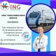 King Train Ambulance Service in Siiguri Plrovides the Best Arrangement for Patient Transfer