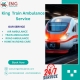 King Train Ambulance Service in Nagpur transports your patient to their destination