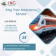 King Train Ambulance Service in Nagpur transports your patient to their destination immediately.