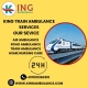 King Train Ambulance Service in Nagpur provides smooth transportation for critical conditions