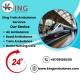 Safely.  King Takes the Load Off Your Shoulders in  Patna with its Train Ambulance