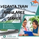 The Mumbai Vedanta Train Ambulance makes the necessary arrangements before departing