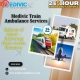 Medivic Train Ambulance Services in Patna Are Based On Empathy and Secure Transfer