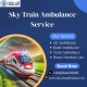 Choose Indoor Sky Train Ambulance Service in Indore with Doctor Support Team