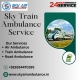 Book Sky Train Ambulance Service in Nagpur to transport your critical patient to the hospital immediately
