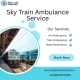 Choose Sky Train Ambulance Service in Jamshedpur to transport your critically ill loved ones