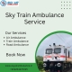 Avail Sky Train Ambulance service in Ranchi at affordable prices