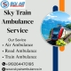 Select Sky Train Ambulance Service for Safe Patient Transportation in Raipur
