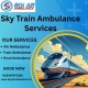 Choose Sky Train Ambulance Services in Patna to transport your critical loved ones immediately