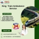 King Train Ambulance service in Nagpur provides a speedy transfer of patients to their destination.