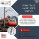 King Train Ambulance in Mumbai Provides Non - Stop Travel until Reach Their Destination