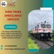 Use King Train Ambulance in Patna For Secure and Speed Patient Travel