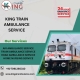 King Train Ambulance Service in Mumbai gives dedicated medical team to the patients