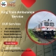 King Train Ambulance from Patna- Available Round The Clock to Meet the Needs of the Patients
