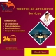 Vedanta confers ambulance services in Indore with all the necessary equipment by air ambulance