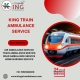 King Train Ambulance in Kolkata- Experience a Reliable Journey to Your Source Destination