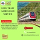 King Offers Clean Transfer Guidelines in Kolkata in Its Train Ambulance
