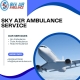 Sky Air Ambulance from Jamshedpur to Delhi transports patients without any Complexity