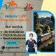 The Vedanta Train Ambulance in Siliguri is extremely helpful in transporting the patient safely to the desired destinati