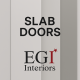 Stylish Slab Doors for Modern & Classic Interiors – EGI Interiors