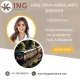Book King Train Ambulance Service in Jabalpur to take care of your injured critical patients