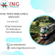 Choose King Train Ambulance Service in Jamshedpur for your sick patient