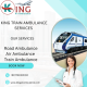Book King Train Ambulance Service in Patna now to transport your critically ill patient to the hospital