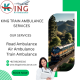 Book King Train Ambulance Service to transport your patient in Ranchi