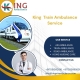 King Train Ambulance Service provides a comfortable transfer facilities to patients in Jamshedpur