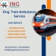 King Train Ambulance in Raipur provides a reliable and trustworthy transport facility