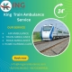 King Train Ambulance service in Nagpur takes your patient to their destination at a fast speed