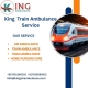 Use the King Train Ambulance service in Varanasi as it provides transportation facility to your patient
