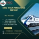 Use the best and reliable King Train Ambulance service in Nagpur for patient transfer