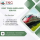 King Train Ambulance service in Siliguri provides a comfortable transportation facility to your patient
