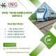 King Train Ambulance Service in Jamshedpur provides a safe transfer facility to your patient