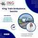 King Train Ambulance Service in Varanasi provides patient transfer facility at very nominal charges.