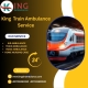 King Train Ambulance service in Siliguri provides transfer facility to your patient at a very low cost.
