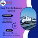 King Train Ambulance Service in Varanasi provides transfer facility to your patient
