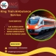 King Train Ambulance Service in Varanasi provide speed transfer of your patient to their destination.