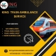 King Train Ambulance Service provides a safe  transfer facility to patients in Jamshedpur