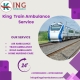 King Train Ambulance provides transfer facility to your patient in Bhopal at a very low cost
