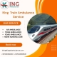 King Train Ambulance in Raipur transfers patients at the easiest rate, so you should also book it.