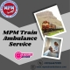 MPM Train Ambulance Service in Patna- Trouble-Free and Safe Medical Transport