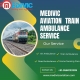 Medivic Aviation Train Ambulance in Patna Simplifies Medical Transportation for Families