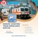 Medivic Aviation Train Ambulance in Patna- Useful In Covering Long Distances Safely