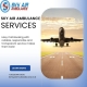 Secure Transport for Medical Patients with Sky Air Ambulance from Kolkata to Delhi