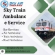 Book Sky Train Ambulance Service with High-Tech Medical Setup in Jabalpur