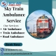 Use Sky Train Ambulance Service in Jabalpur at Affordable Rates